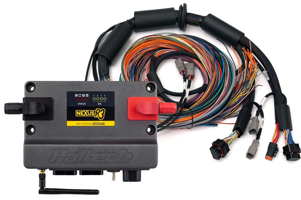 Haltech Nexus R3 + Universal Wire-in Harness Kit Length: 2.5m (8') from Tuned By Shawn