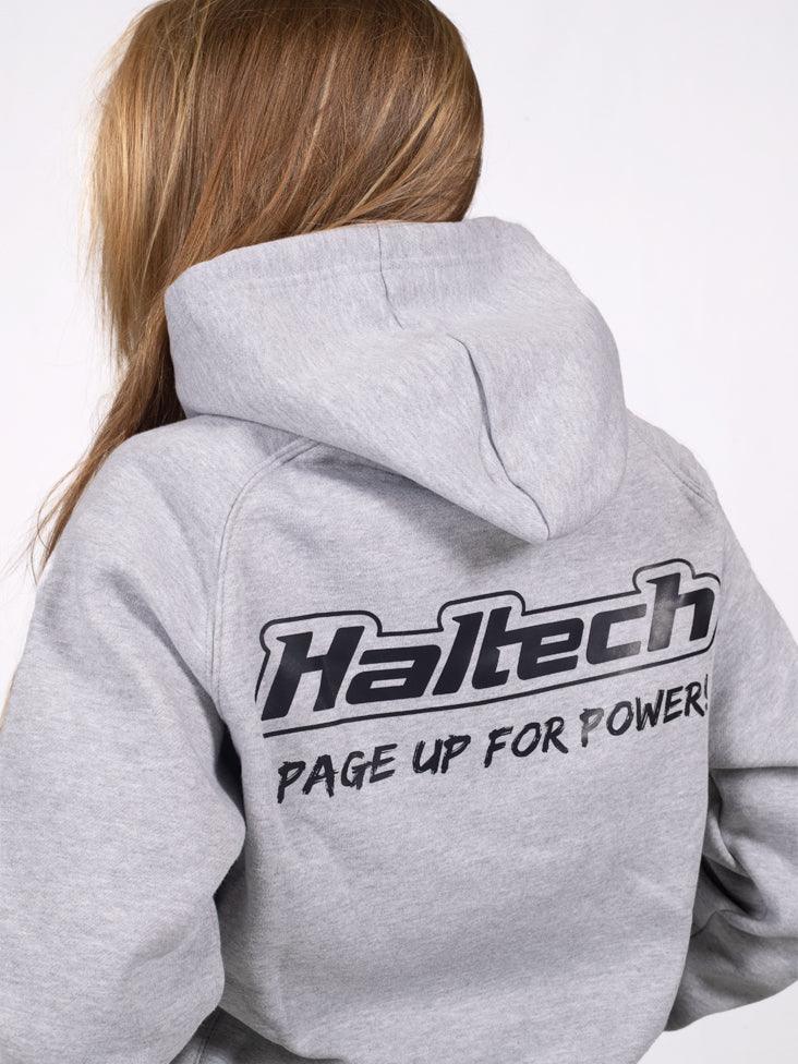 Haltech &quot;Classic&quot; Hoodie Grey from Tuned By Shawn