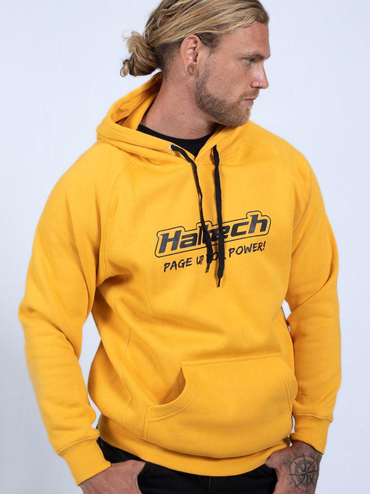 Haltech "Classic" Hoodie Yellow from Tuned By Shawn
