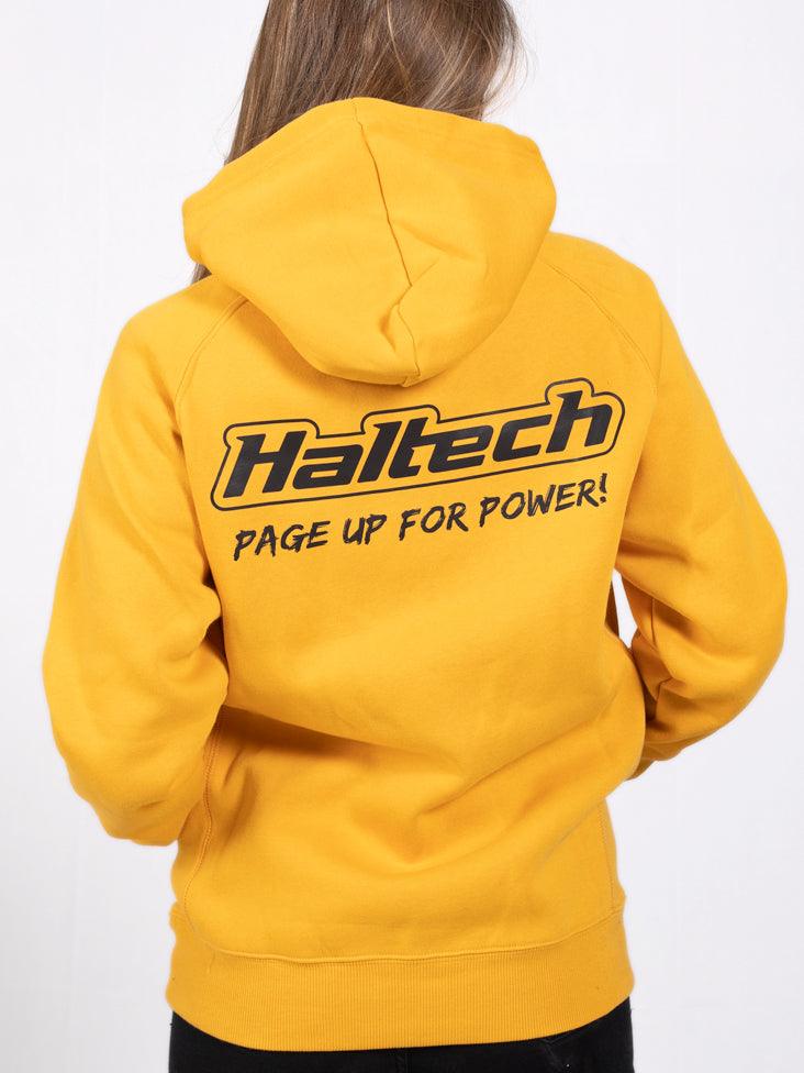 Haltech &quot;Classic&quot; Hoodie Yellow from Tuned By Shawn