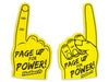 HT-309023 - Haltech "Page Up for Power"Foam Finger