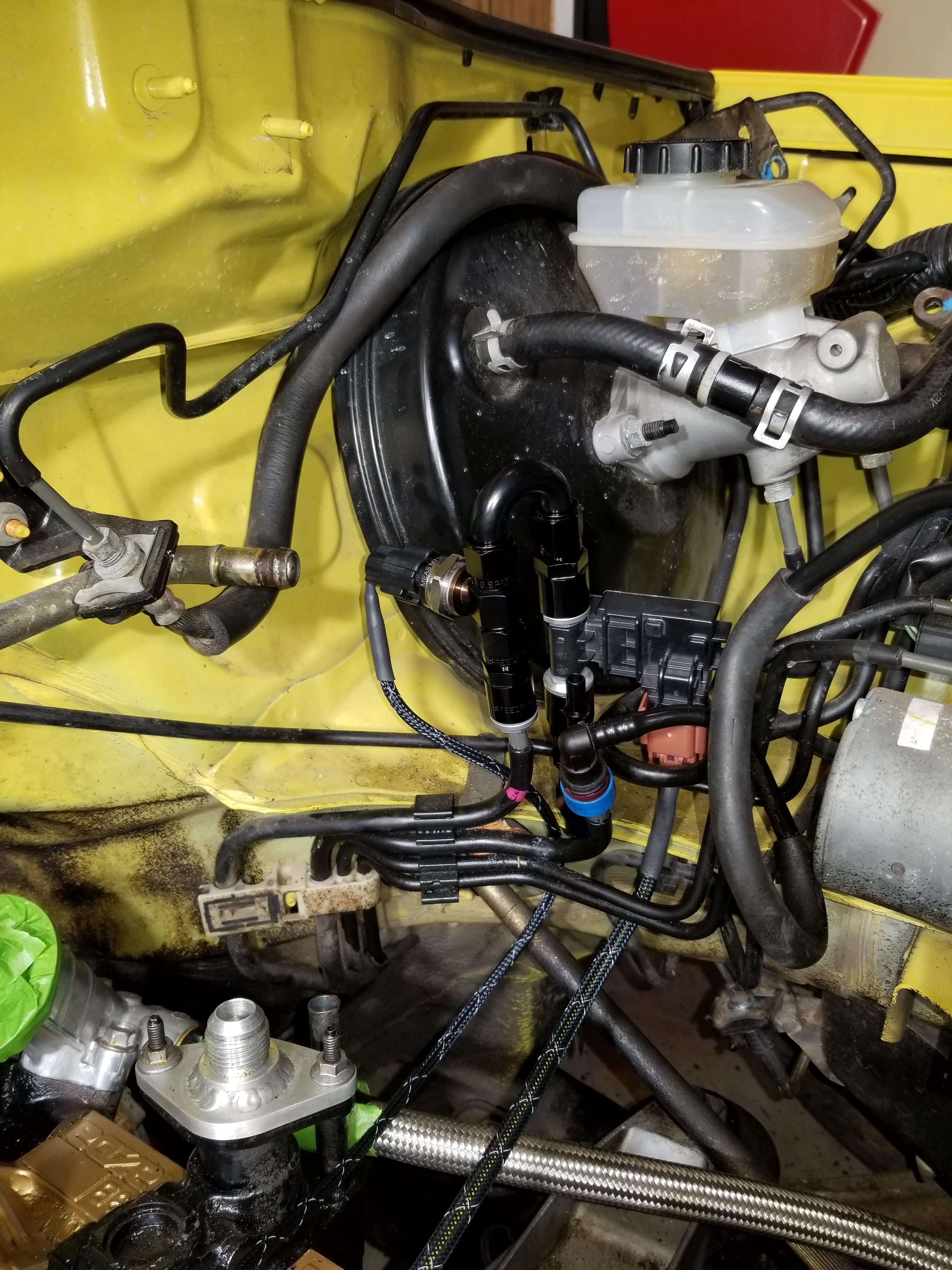 Rx8 Plug/Pin N Play Flex-Fuel / Fuel Pressure Sensor Kit from Tuned By Shawn