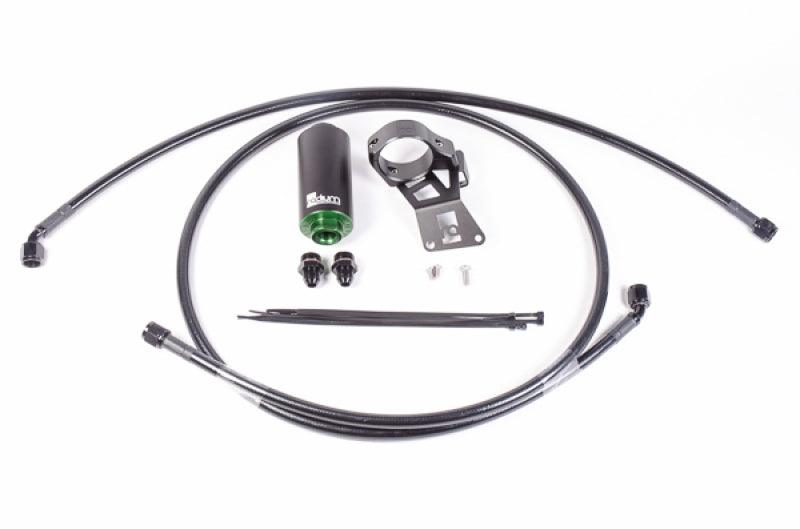 Radium Engineering Evo X Fuel Feed Line Kit - Microglass Filter from Tuned By Shawn