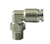 Turbosmart 1/8 NPT to 90 Degree 1/4 pushloc Stainless Steel from Tuned By Shawn