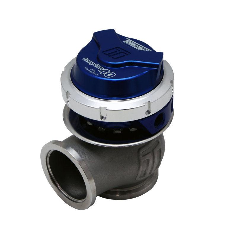 Turbosmart WG40 Gen V Comp-Gate 40mm - 14 PSI Blue from Tuned By Shawn