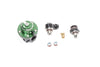 Radium Engineering Direct Mount Regulator 8AN ORB - Green from Tuned By Shawn