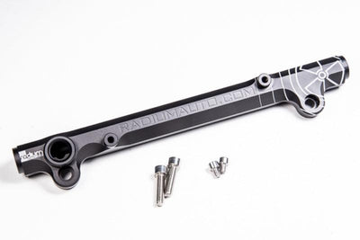 Radium Engineering Mitsubishi Evo X Fuel Rail from Tuned By Shawn