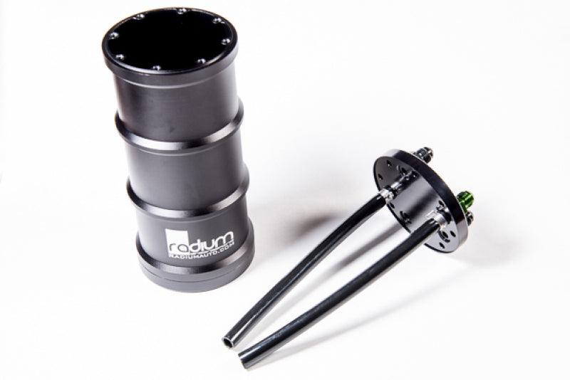 Radium Engineering Universal Pumpless Fuel Surge Tank W/ Dual Pickup Tubes from Tuned By Shawn