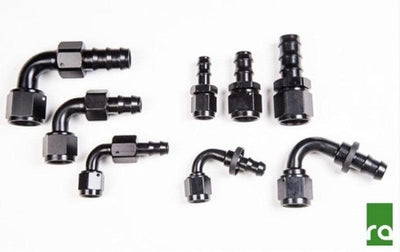 Radium Pushlok Hose End 10AN 60deg from Tuned By Shawn