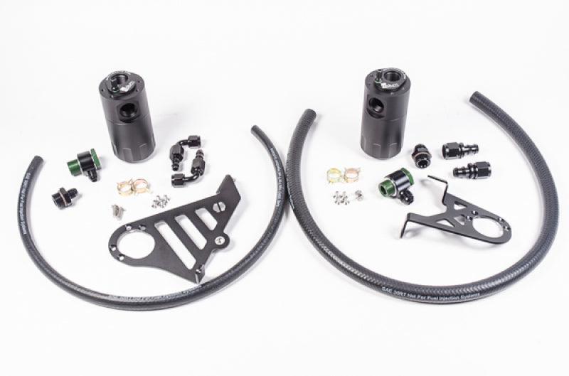 Radium Engineering 16-18 Ford Focus RS Dual Catch Can Kit from Tuned By Shawn