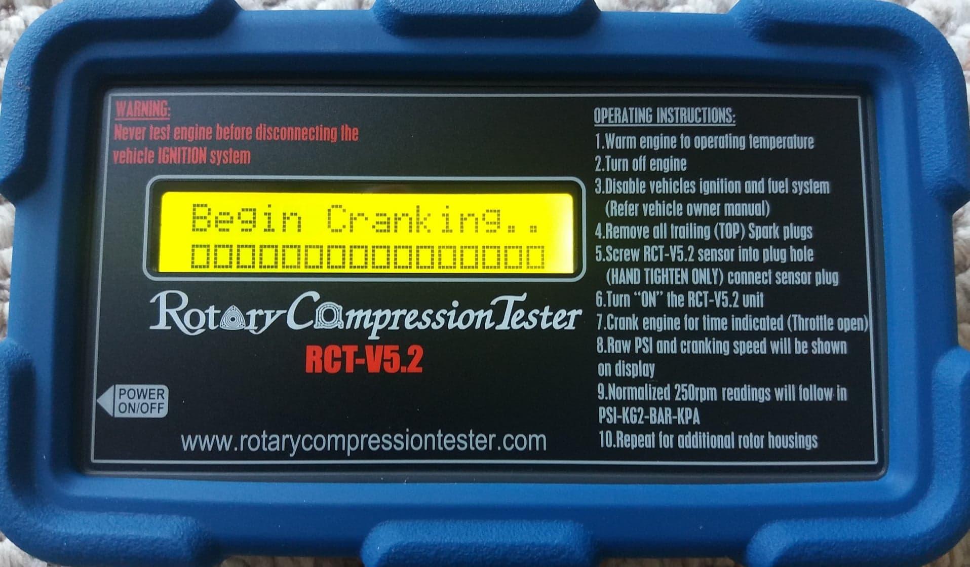 Rotary Compression Tester RCTV5.2 from Tuned By Shawn